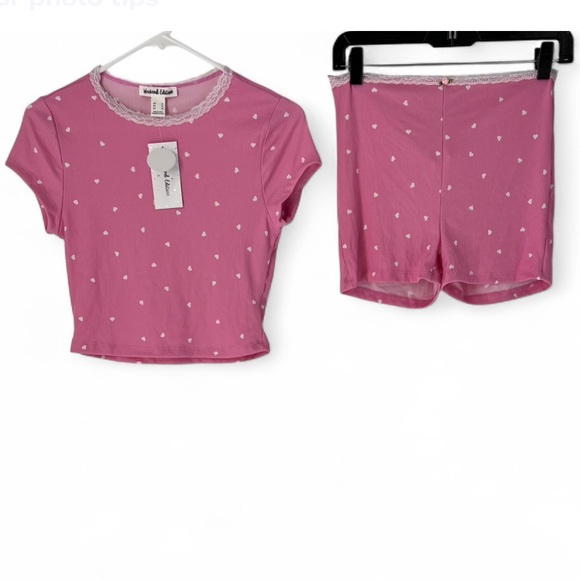 Weekend edition NWT two piece pajama set women’s medium - Picture 1 of 9